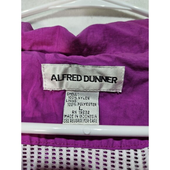 Vintage 90's Men's Alfred Dunner Windbreaker Size L - Picture 3 of 6